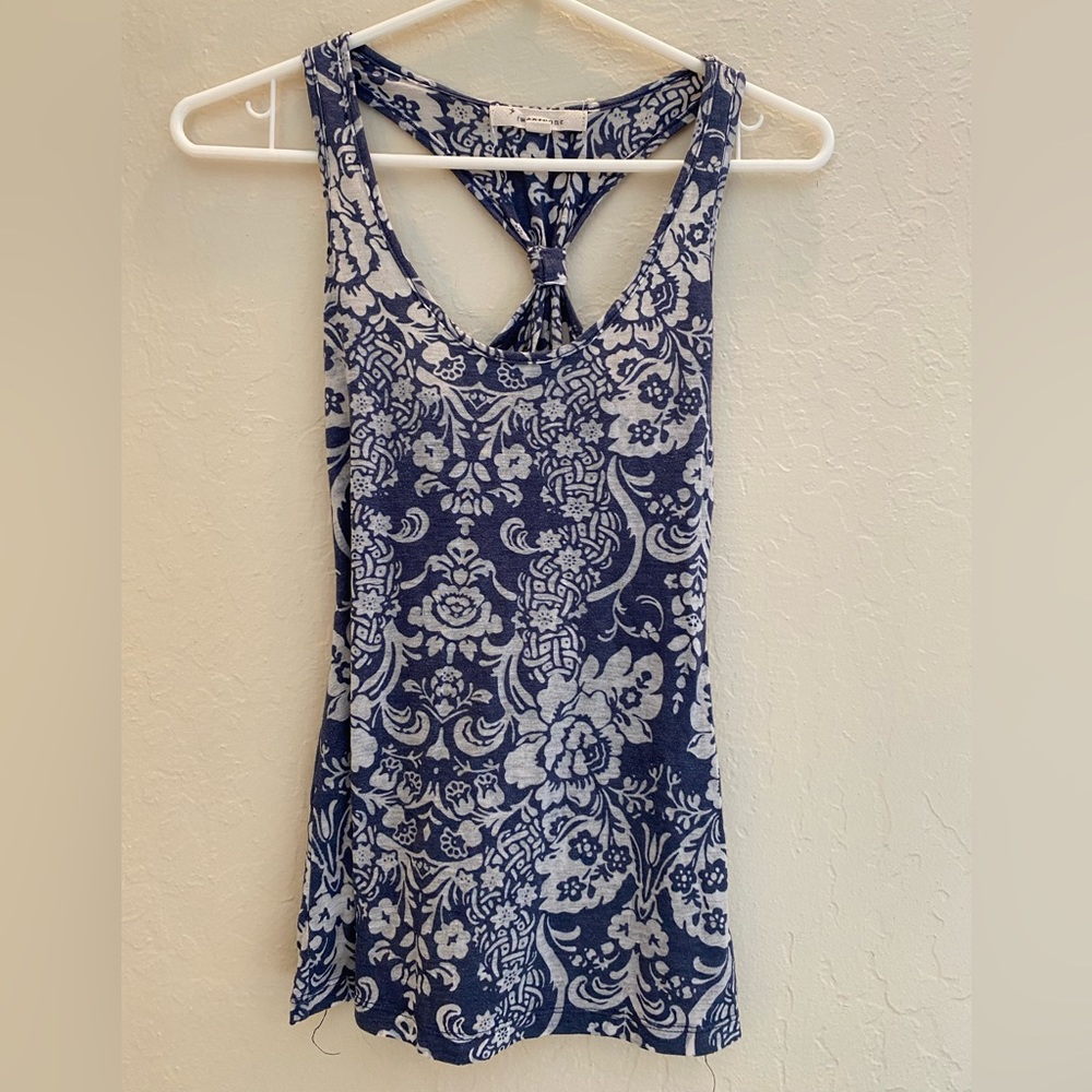 Floral tank top